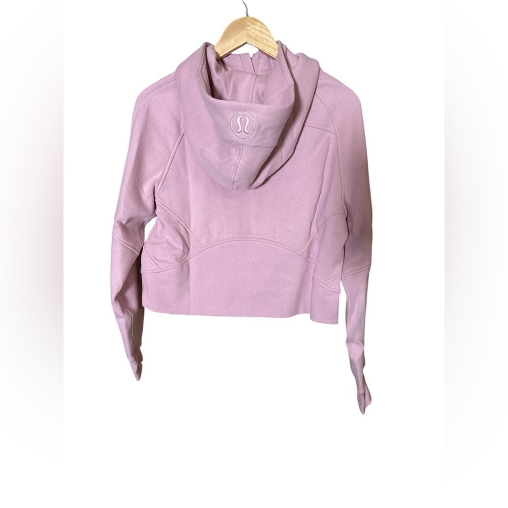 Lululemon Scuba Oversized Full-Zip Hoodie, xs/sm, NWT, Pink Haze/Rose Gold - Picture 6 of 7